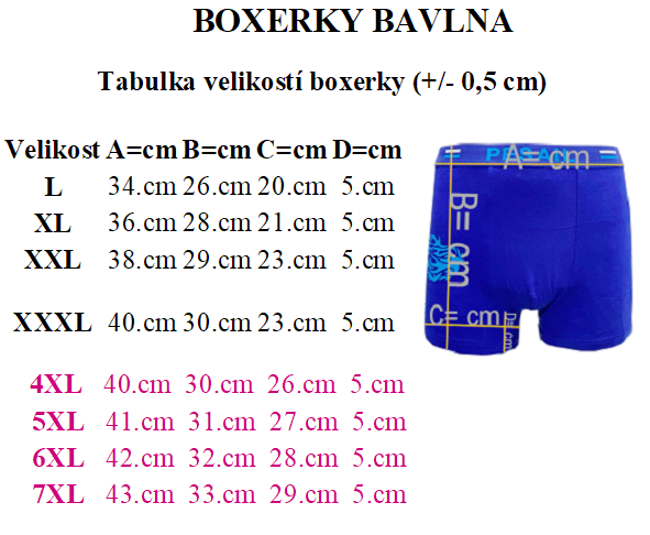 BOXERKY-BAVLNA