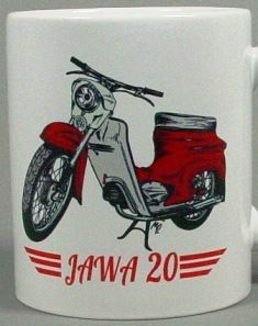 Retro hrnek - Jawa 20