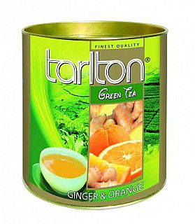 TARLTON Green Ginger & Orange dóza 100g