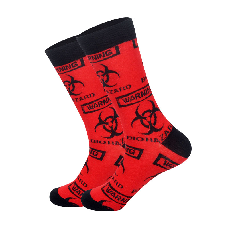 Barevné pánské ponožky Biohazard
