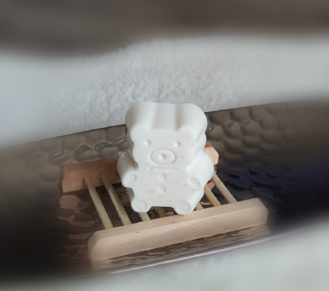 Mýdlo Ovesné s bambuckým máslem Medvídek