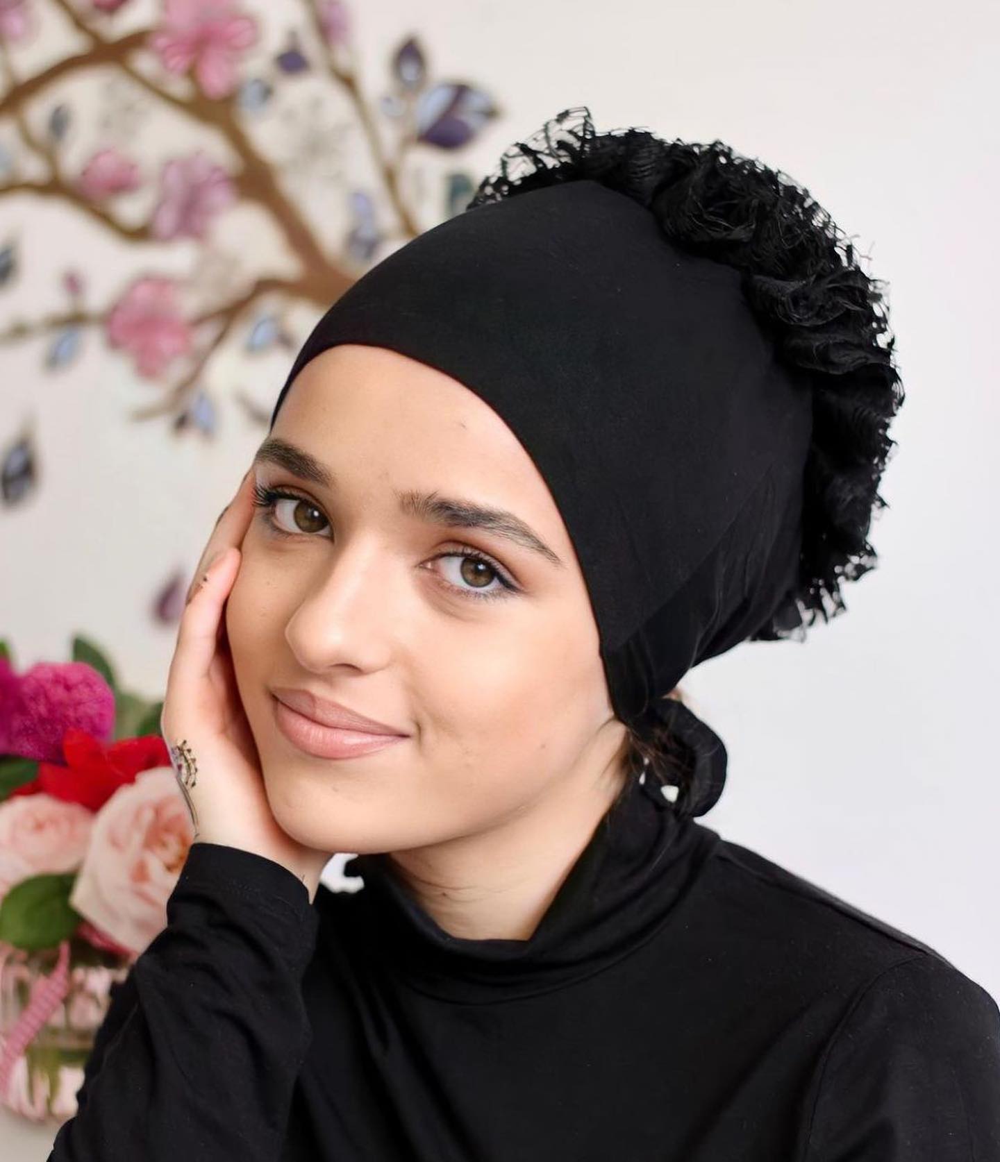 Šátek, turban po chemoterapii - Emma