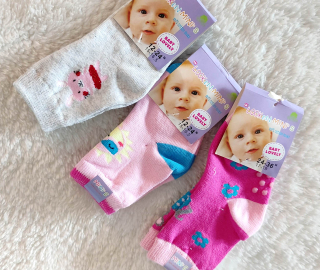 Ponožky dětské protiskluzové - 17 - 19