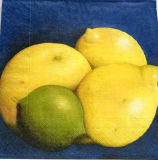 Ubrousek 33x33 cm - citróny