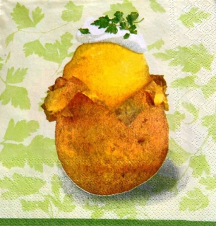 Ubrousek 33x33 cm - brambory