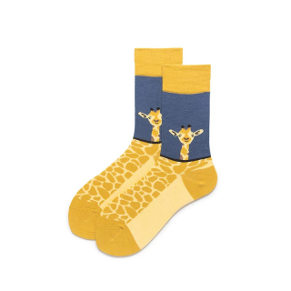 Barevné pánské ponožky Žirafa