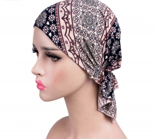Šátek, turban po chemoterapii - Ela
