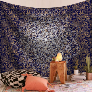 Psychedelická tapiserie Mandala Síla 200x150cm